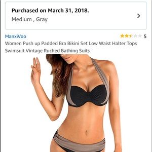 Women’s Swimsuit top and bottoms